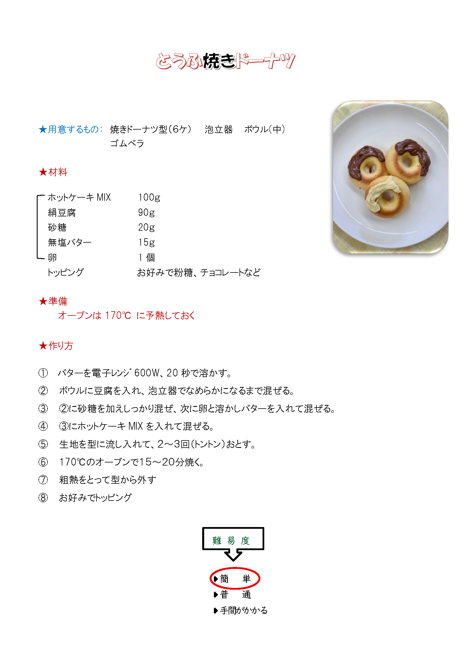 レシピ